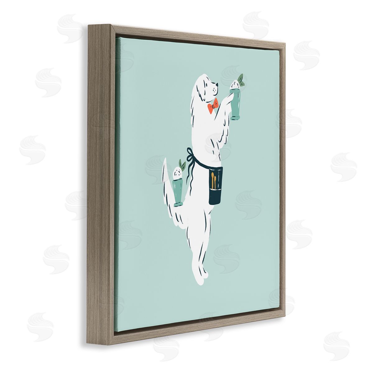 Krissy Mast Mint Julep Dog Canvas Wall Art Print