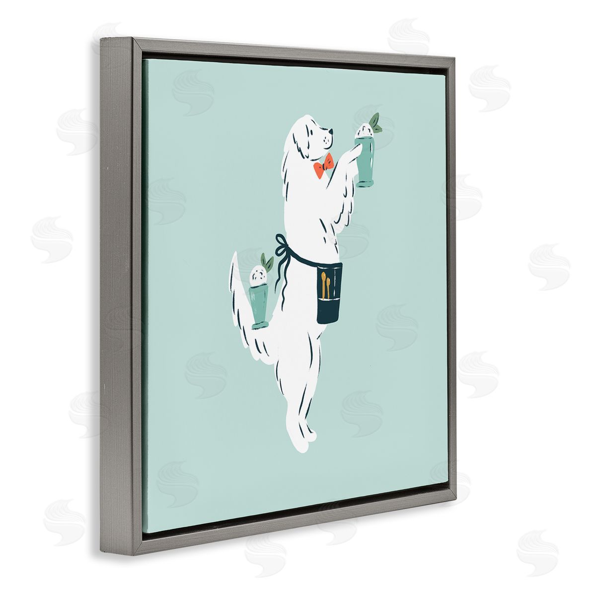 Krissy Mast Mint Julep Dog Canvas Wall Art Print
