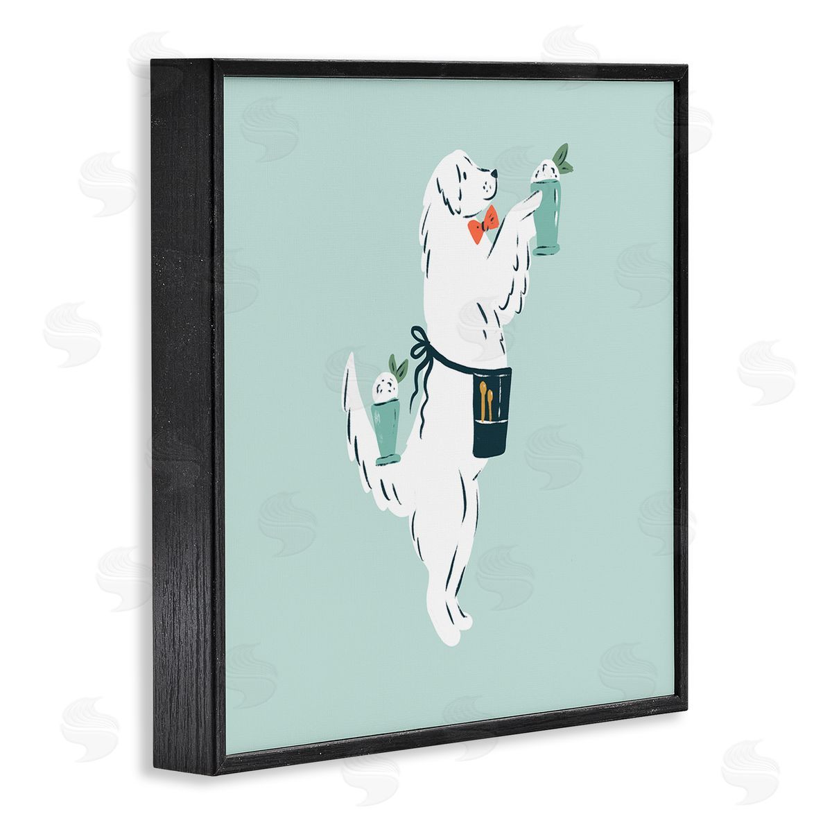 Krissy Mast Mint Julep Dog Canvas Wall Art Print