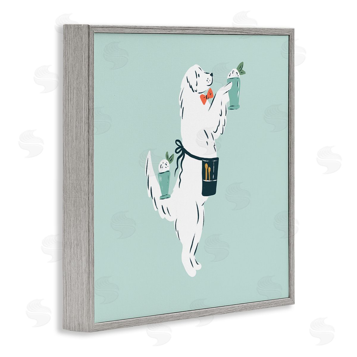 Krissy Mast Mint Julep Dog Canvas Wall Art Print