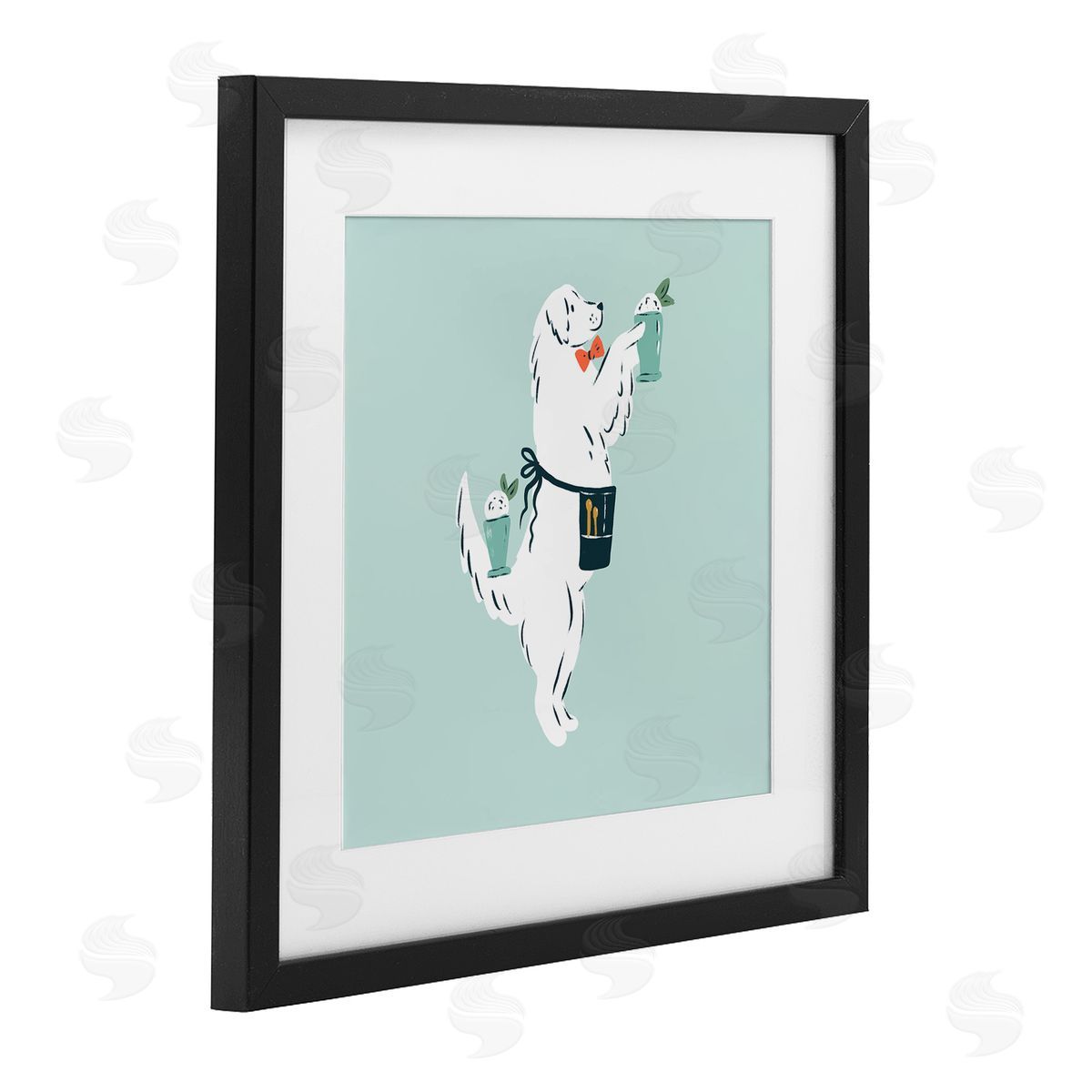 Krissy Mast Mint Julep Dog Canvas Wall Art Print