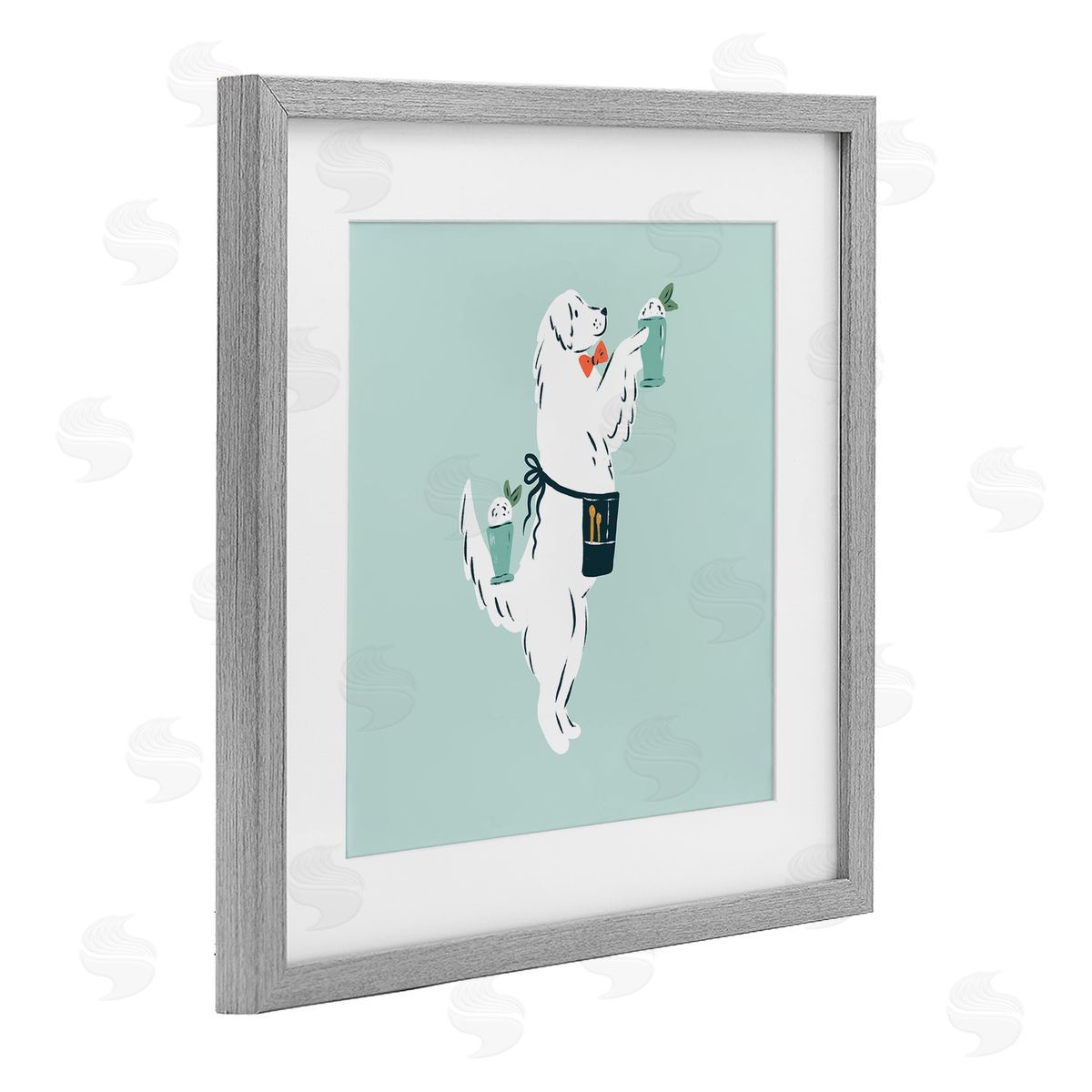 Krissy Mast Mint Julep Dog Canvas Wall Art Print