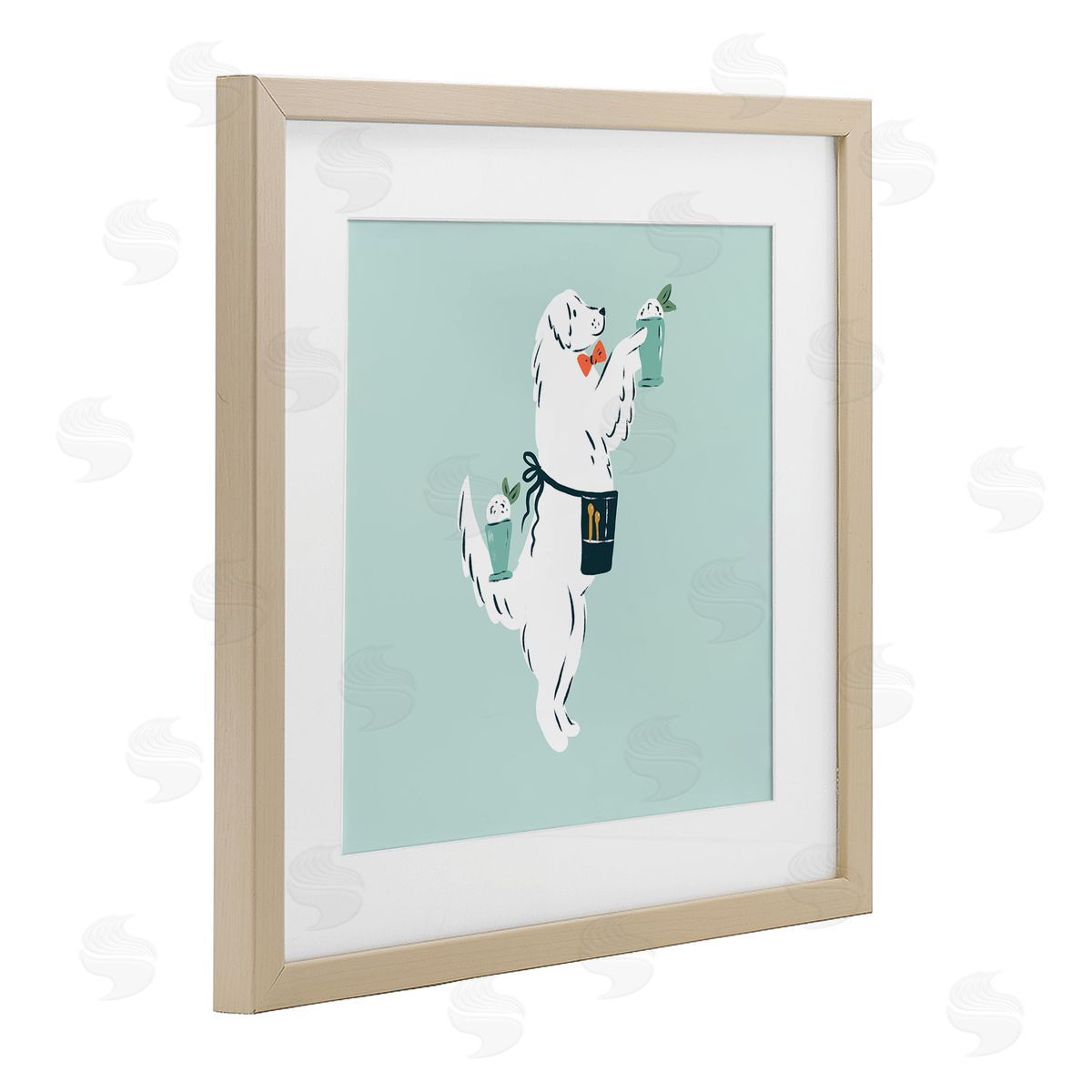 Krissy Mast Mint Julep Dog Canvas Wall Art Print
