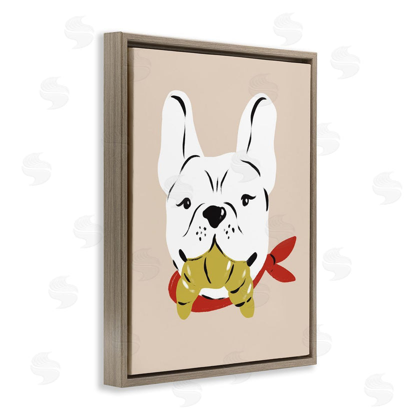 Krissy Mast | Frenchie Dog with Croissant