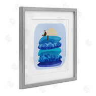 Planet Cat by Angie Rozelaar | Cozy Sleeping Siamese Cat