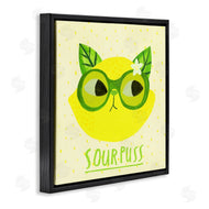 Planet Cat by Angie Rozelaar | Sourpuss Lemon Cat