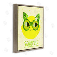 Planet Cat by Angie Rozelaar | Sourpuss Lemon Cat