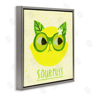 Planet Cat by Angie Rozelaar | Sourpuss Lemon Cat