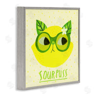 Planet Cat by Angie Rozelaar | Sourpuss Lemon Cat
