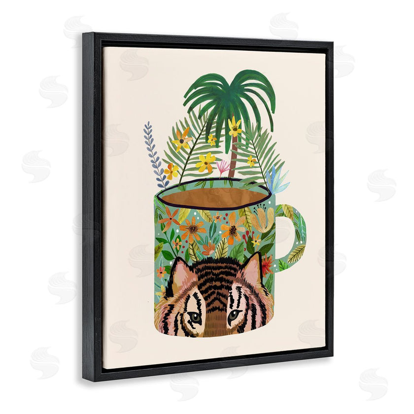 Mia Charro | Tropical Mug with Tiger