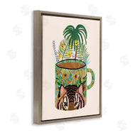 Mia Charro | Tropical Mug with Tiger