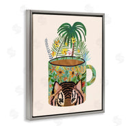 Mia Charro | Tropical Mug with Tiger