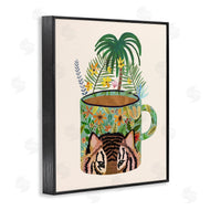 Mia Charro | Tropical Mug with Tiger