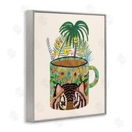 Mia Charro | Tropical Mug with Tiger