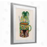 Mia Charro | Tropical Mug with Tiger