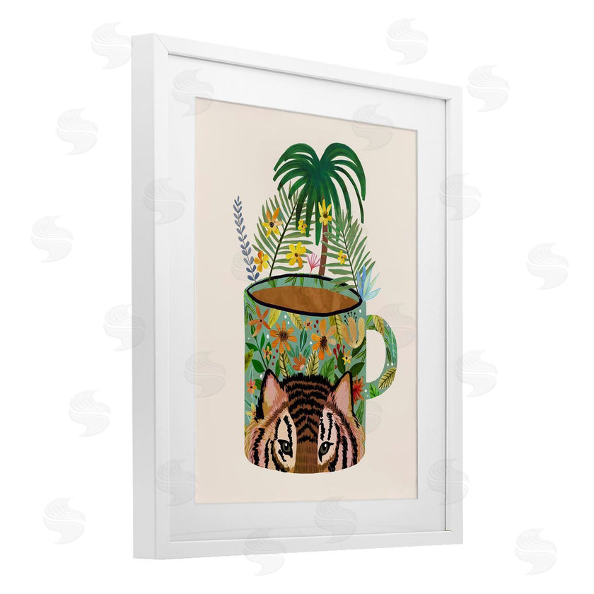 Mia Charro | Tropical Mug with Tiger