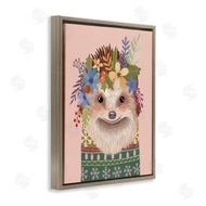 Mia Charro | Folk Hedgehog with Florals