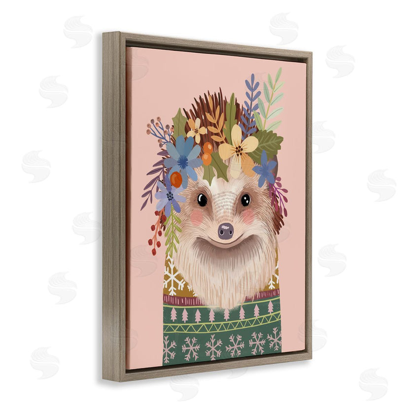 Mia Charro | Folk Hedgehog with Florals