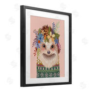 Mia Charro | Folk Hedgehog with Florals
