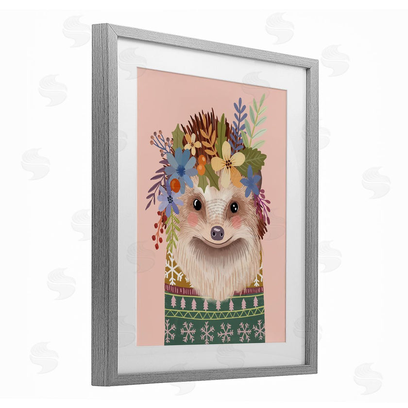 Mia Charro | Folk Hedgehog with Florals