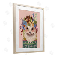Mia Charro | Folk Hedgehog with Florals