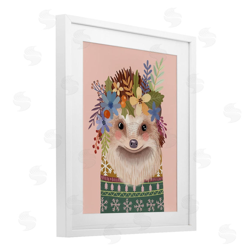 Mia Charro | Folk Hedgehog with Florals
