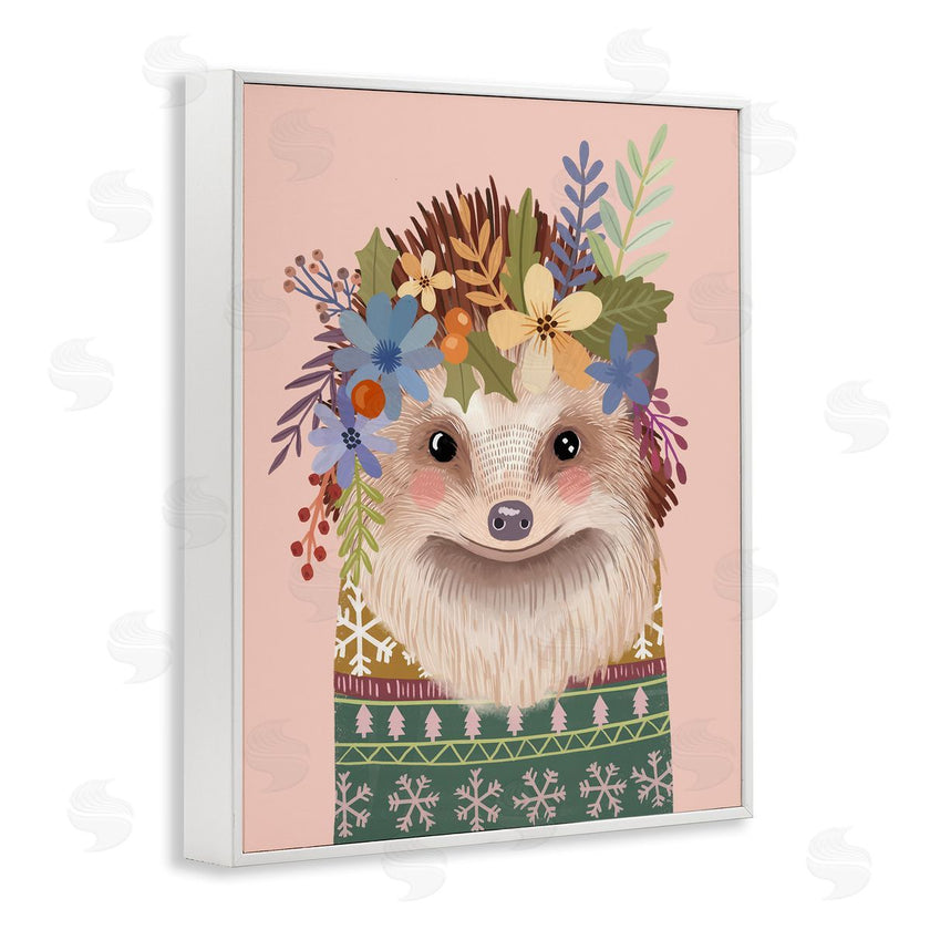 Mia Charro | Folk Hedgehog with Florals