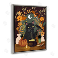 Mia Charro | Autumnal Cat & Cauldron