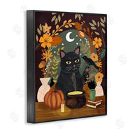 Mia Charro | Autumnal Cat & Cauldron