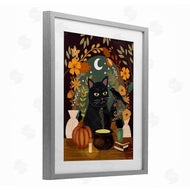 Mia Charro | Autumnal Cat & Cauldron