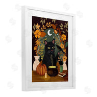 Mia Charro | Autumnal Cat & Cauldron