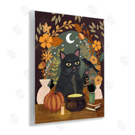 Mia Charro | Autumnal Cat & Cauldron