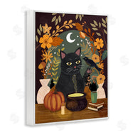 Mia Charro | Autumnal Cat & Cauldron