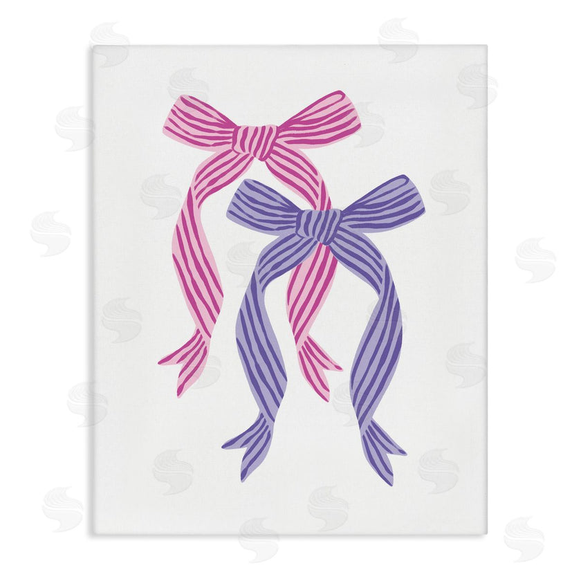Krissy Mast | Pink and Purple Double Bow