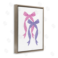 Krissy Mast | Pink and Purple Double Bow