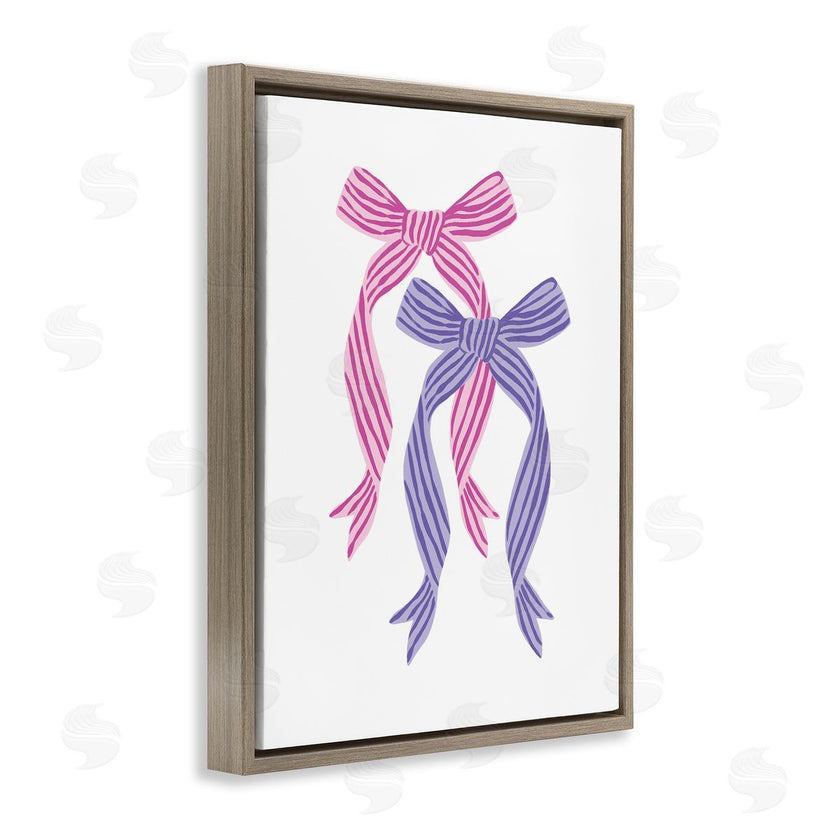 Krissy Mast | Pink and Purple Double Bow
