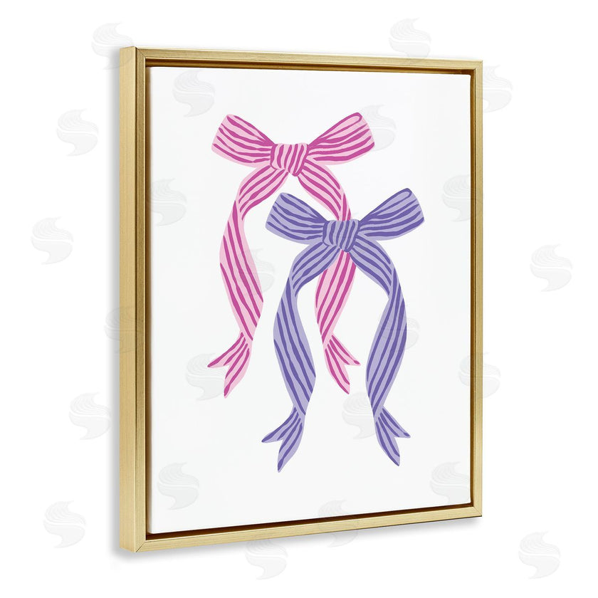 Krissy Mast | Pink and Purple Double Bow