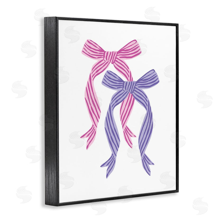 Krissy Mast | Pink and Purple Double Bow