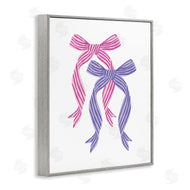 Krissy Mast | Pink and Purple Double Bow