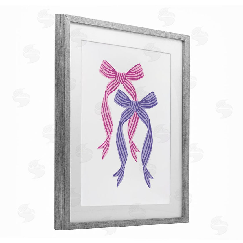 Krissy Mast | Pink and Purple Double Bow