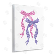 Krissy Mast | Pink and Purple Double Bow
