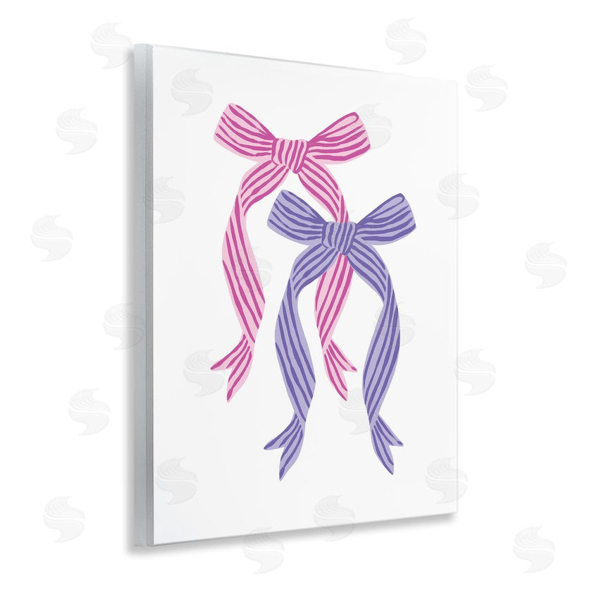 Krissy Mast | Pink and Purple Double Bow