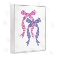 Krissy Mast | Pink and Purple Double Bow