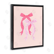 Krissy Mast | Striped Bows on Pink