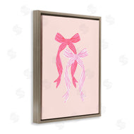 Krissy Mast | Striped Bows on Pink