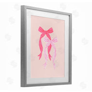 Krissy Mast | Striped Bows on Pink