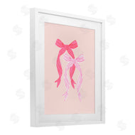 Krissy Mast | Striped Bows on Pink