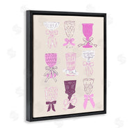 Krissy Mast | Pink Purple Cocktail Chalices