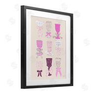Krissy Mast | Pink Purple Cocktail Chalices