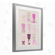 Krissy Mast | Pink Purple Cocktail Chalices